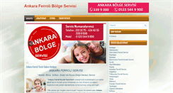 Desktop Screenshot of ferroliservisiankara.com